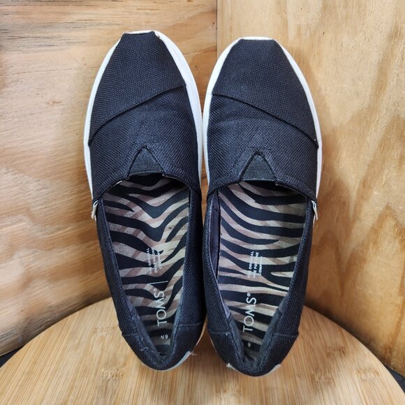 Toms Womens Alpargata Platform Sneakers - Picture 6 of 9